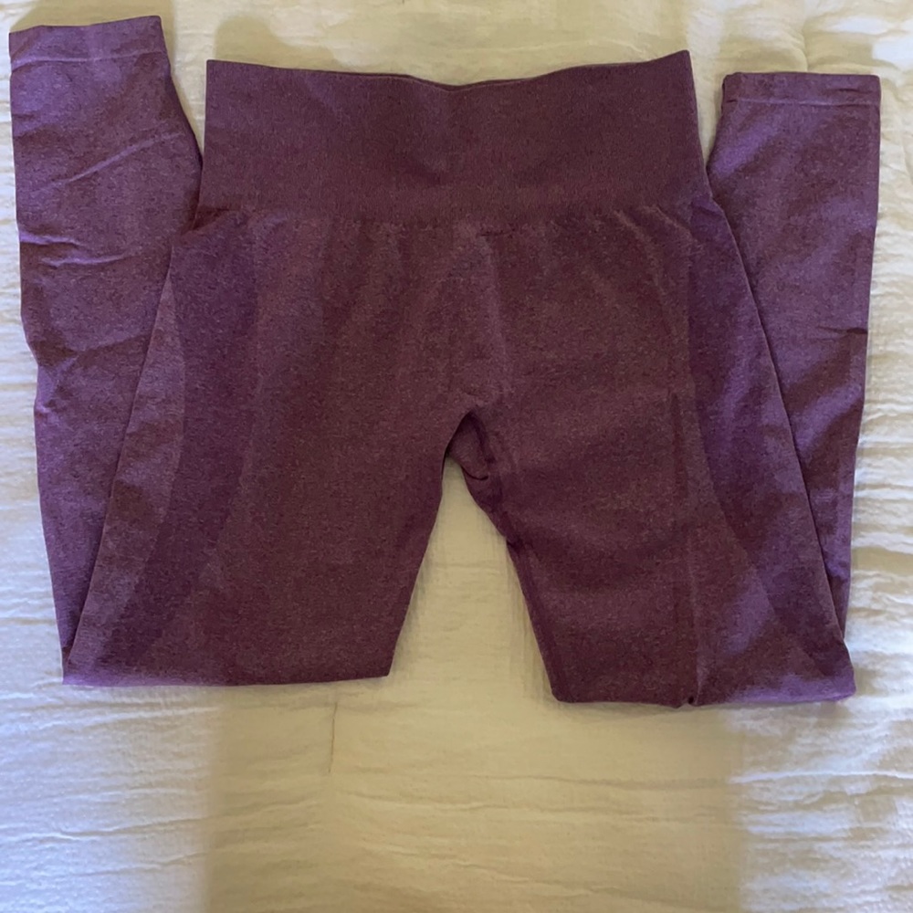 NVGTN Purple Curve Seamless Leggings